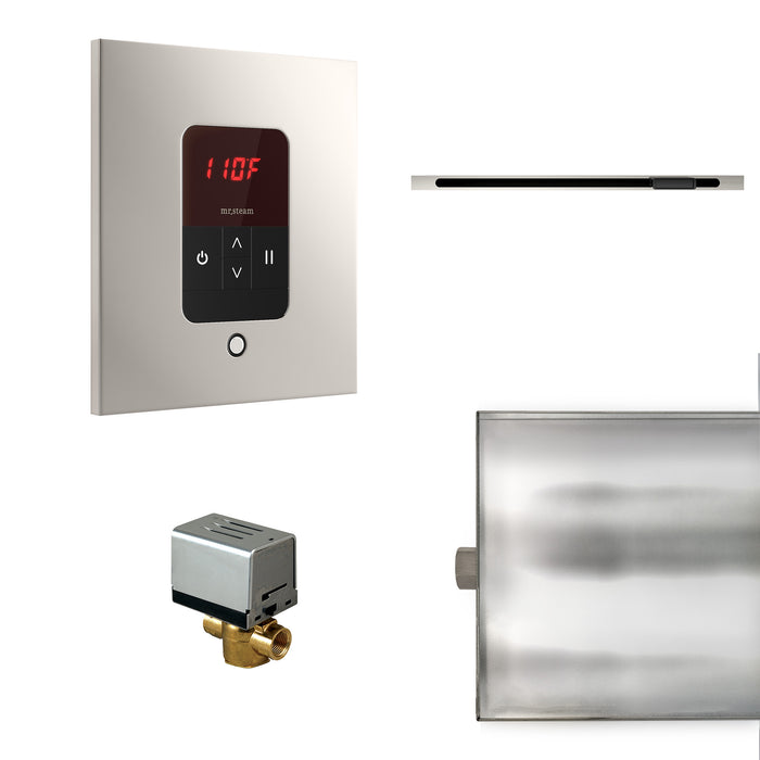 Mr. Steam Basic Butler Linear Steam Shower Control Package with iTempo Control and Linear SteamHead