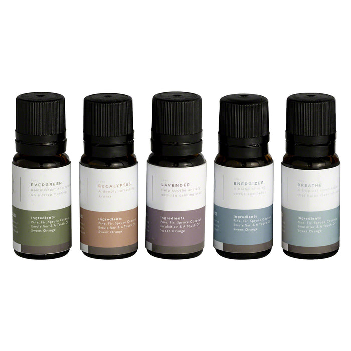 Mr. Steam Multi Essential Aroma Oil Package in 10 mL Bottle