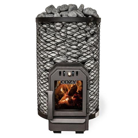 Cozy Heat Cozy Heat O Thru-Wall 12kw Sauna Stove COZYOTW12 Sauna Super