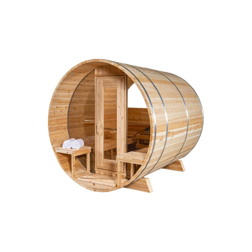 Dundalk LeisureCraft Dundalk CT Serenity MP Barrel Sauna CTC2245MP Sauna Super