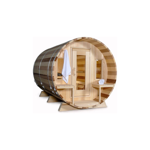 Dundalk LeisureCraft Dundalk CT Tranquility Barrel Sauna CTC2345W Sauna Super