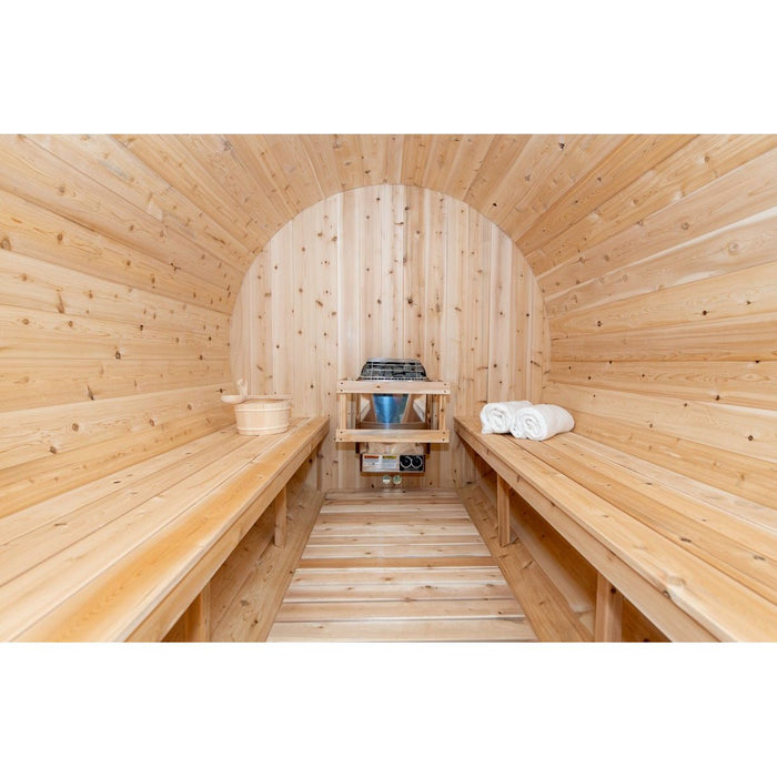 Dundalk CT Tranquility Barrel Sauna - Sauna Super