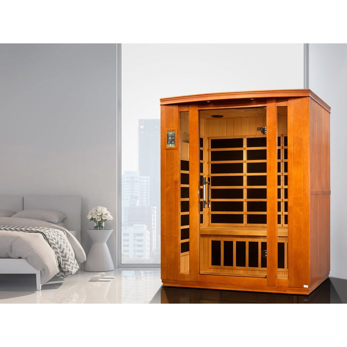 Dynamic Bellagio 3-person Low EMF FAR Infrared Sauna - Sauna Super