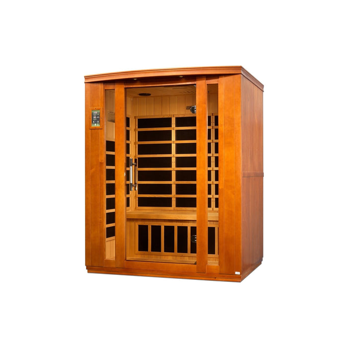 Dynamic Bellagio 3-person Low EMF FAR Infrared Sauna - Sauna Super