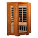 Golden Designs Dynamic Heming 2-person Corner FAR Infrared Sauna DYN-6225-02 Sauna Super