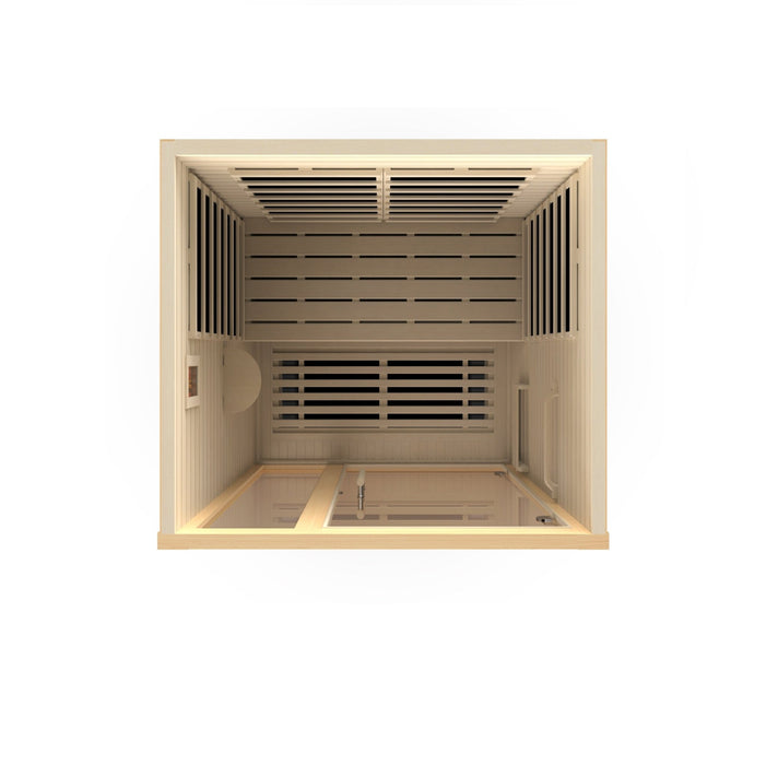 Dynamic Llumeneres 2-person Ultra Low EMF FAR Infrared Sauna - Sauna Super