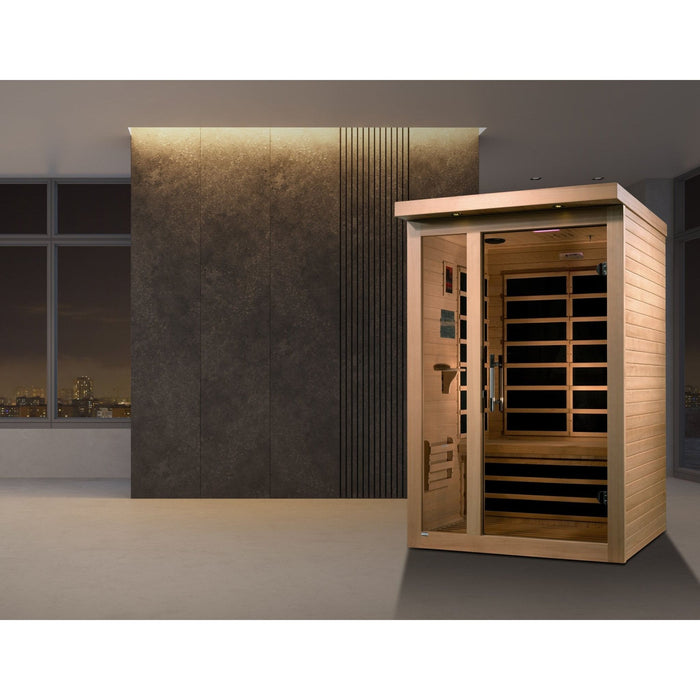 Dynamic Llumeneres 2-person Ultra Low EMF FAR Infrared Sauna - Sauna Super