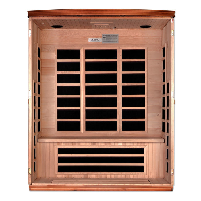 Dynamic Lugano 3-person FAR Infrared Sauna - Sauna Super