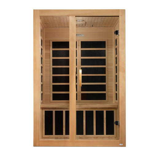 Golden Designs Dynamic Santiago 2-person FAR Infrared Sauna DYN-6209-01 Sauna Super