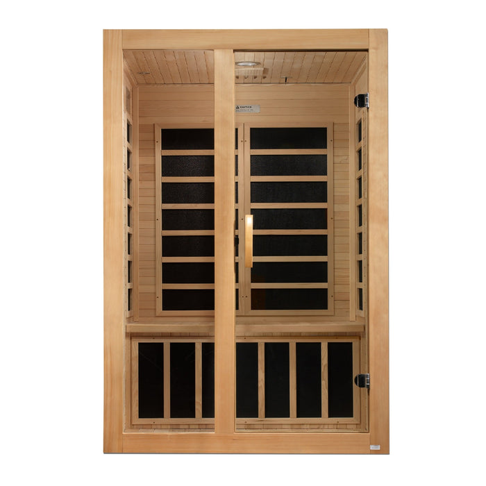 Golden Designs Dynamic Santiago 2-person FAR Infrared Sauna DYN-6209-01 Sauna Super