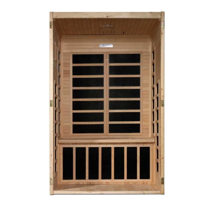 Dynamic Santiago 2-person FAR Infrared Sauna - Sauna Super