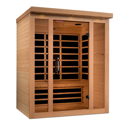 Dynamic Vila 3-person Ultra Low EMF FAR Infrared Sauna - Sauna Super