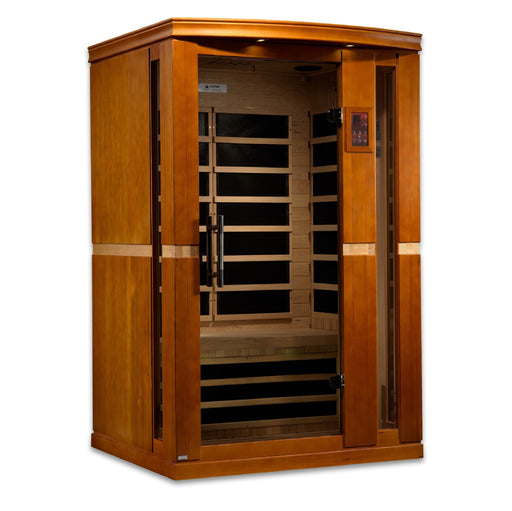 Golden Designs Dynamic Vittoria 2-person Low EMF FAR Infrared Sauna DYN-6220-01 Sauna Super