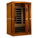 Golden Designs Dynamic Vittoria 2-person Low EMF FAR Infrared Sauna DYN-6220-01 Sauna Super