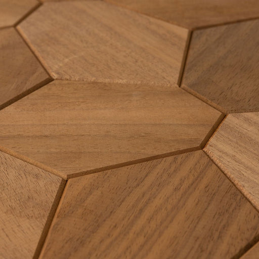 Emotion Wood EmotionWood Thermo-Abachi, Hexagon, Wall Panel 310-PNL-HEX-TABACHI Sauna Super