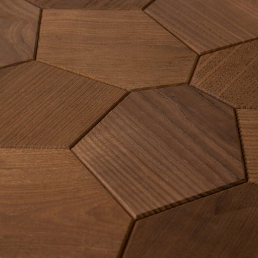 Emotion Wood EmotionWood Thermo-Ash, Hexagon, Wall Panel 310-PNL-HEX-TASH Sauna Super