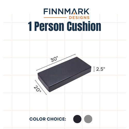 Finnmark 1 - Person Sauna Cushion - Sauna Super