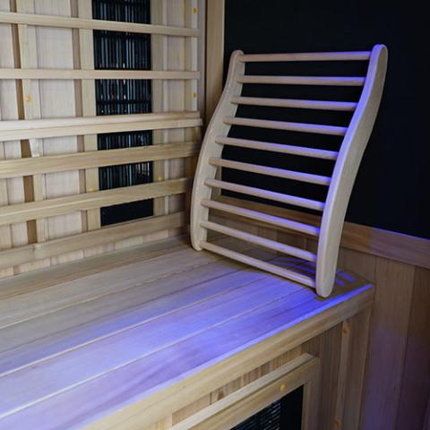 Finnmark Ergonomic Cedar Backrest - Sauna Super