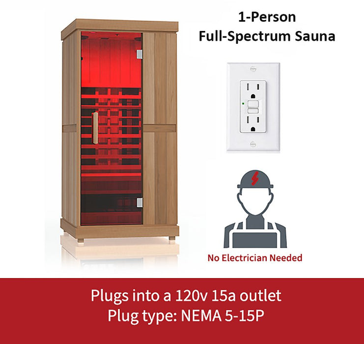 Finnmark FD - 1 Full - Spectrum Infrared Sauna - Sauna Super