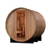 Golden Designs "Arosa" 4 Person Barrel Traditional Sauna - Pacific Cedar - Sauna Super