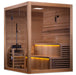 Golden Designs "Kuusamo Edition" 6 Person Indoor Traditional Sauna (GDI-7206-01) - Canadian Red Cedar - Sauna Super