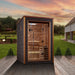 Golden Designs Narvik 2 Person Outdoor Traditional Sauna (GDI-8202-01) - Canadian Red Cedar Interior - Sauna Super