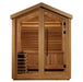 Golden Designs Savonlinna 3 Person Outdoor Traditional Sauna (GDI-8503-01) - Canadian Red Cedar Interior - Sauna Super