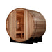 Golden Designs "St. Moritz" 2 Person Barrel Traditional Sauna - Pacific Cedar - Sauna Super