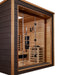 Golden Designs Visby 3 Person Hybrid (PureTech™ Full Spectrum IR or Traditional Stove) Outdoor Sauna (GDI-8223-01) - Canadian Red Cedar Interior - Sauna Super