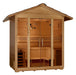 Golden Designs "Vorarlberg" 5 Person Traditional Outdoor Sauna - Canadian Hemlock - Sauna Super