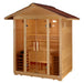 Golden Designs Golden Designs "Vorarlberg" 5 Person Traditional Outdoor Sauna - Canadian Hemlock GDI-8105-01 Sauna Super