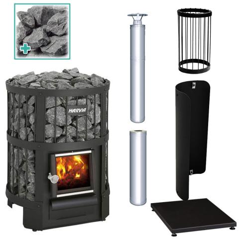 Harvia Harvia Legend 150 Stove Kit SS Legend 150 Package SS Sauna Super