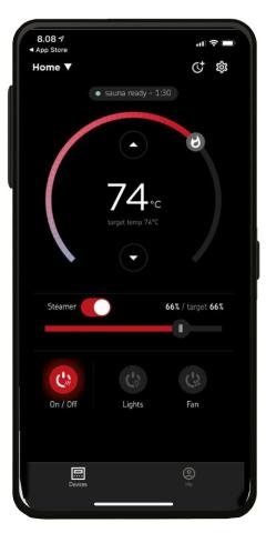 Harvia Xenio WiFi Remote Control - Sauna Super