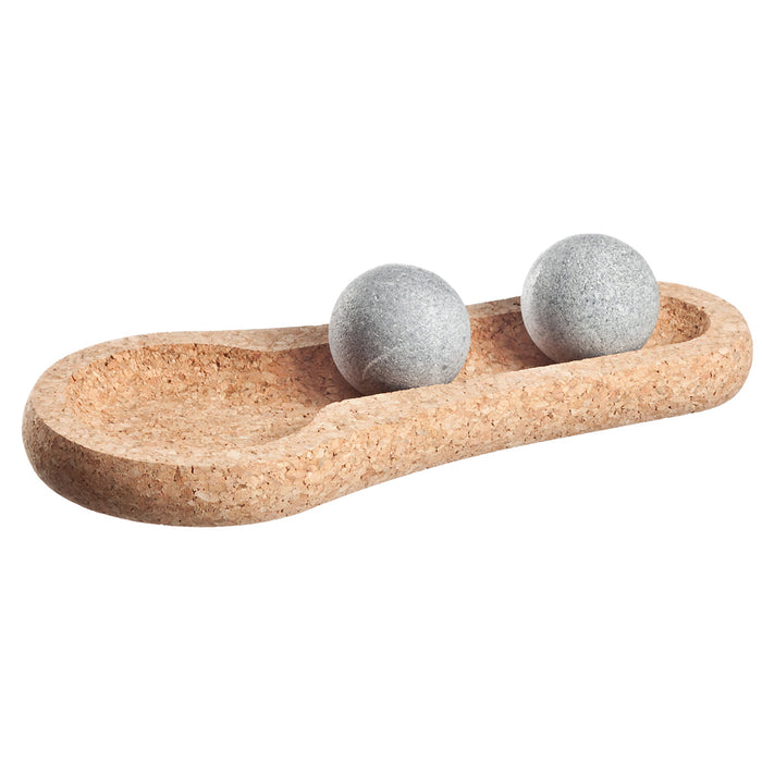 Hukka Solejoy 2 Massage Balls with Natural Cork Base