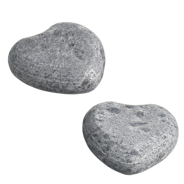 Hukka Lempi 2 Heart-shaped Massage Stones