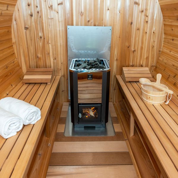 Karhu Wood Burning Sauna Heater with Rocks - Sauna Super