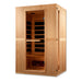 Maxxus 2-Person Ceramic and Carbon Tech Low EMF FAR Infrared Sauna - Sauna Super