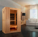 Maxxus 2-Person Ceramic and Carbon Tech Low EMF FAR Infrared Sauna - Sauna Super