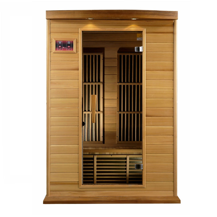 Golden Designs Maxxus 2-Person FAR Infrared Sauna MX-K206-01 Sauna Super