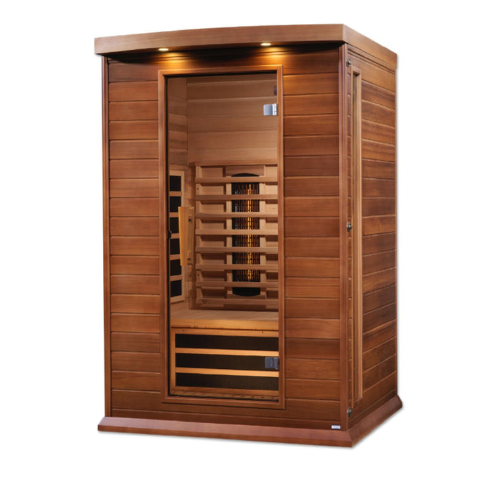 Maxxus 2-Person Full Spectrum Near Zero EMF FAR Infrared Sauna - Sauna Super