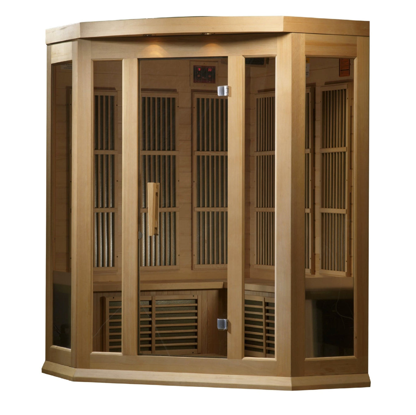 Maxxus 3-Person Corner FAR Infrared Sauna - Sauna Super