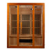 Golden Designs Maxxus 3-Person Corner Low EMF FAR Infrared Sauna MX-J306-02S Sauna Super