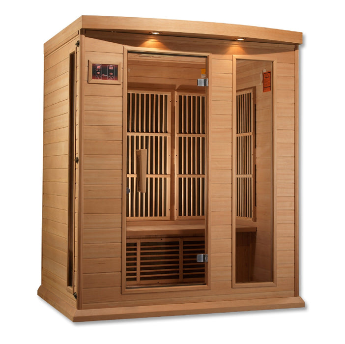 Golden Designs Maxxus 3-Person FAR Infrared Sauna MX-K306-01 Sauna Super