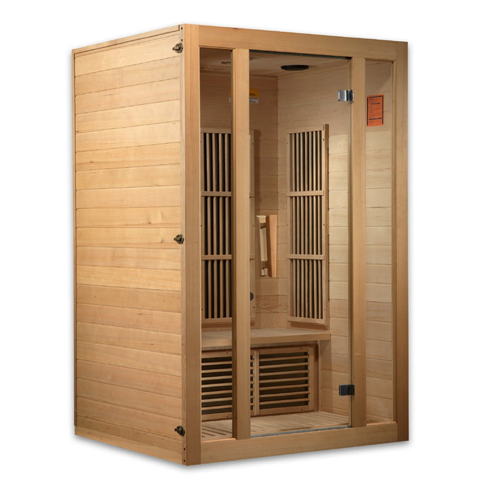 Golden Designs Maxxus Seattle 2-Person FAR Infrared Sauna MX-J206-01 Sauna Super