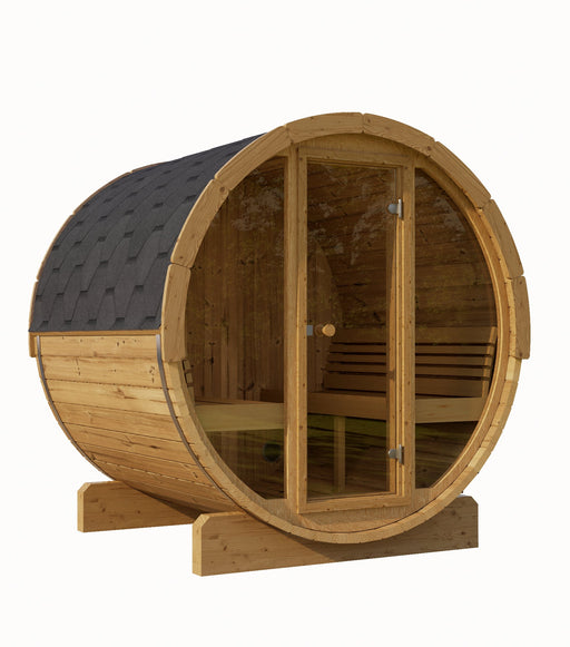 SaunaLife SaunaLife Model E8G Sauna Barrel Glass Front SL-MODELE8G Sauna Super