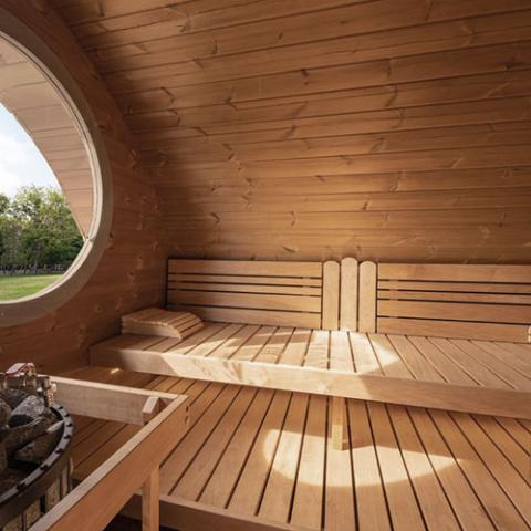 SaunaLife Model G11 Outdoor Home Sauna Kit - Sauna Super