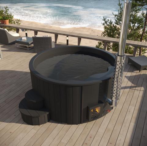 SaunaLife Model S4 Wood - Fired Hot Tub - Sauna Super