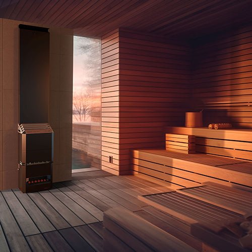 Saunum AIR 10 WiFi Sauna Heater Package - Sauna Super