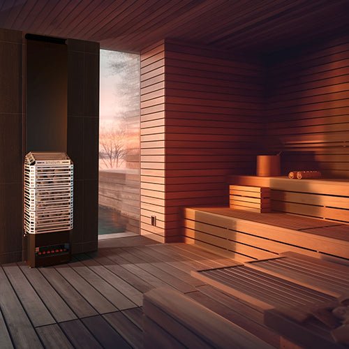 Saunum AIR 7 WiFi Sauna Heater Package - Sauna Super