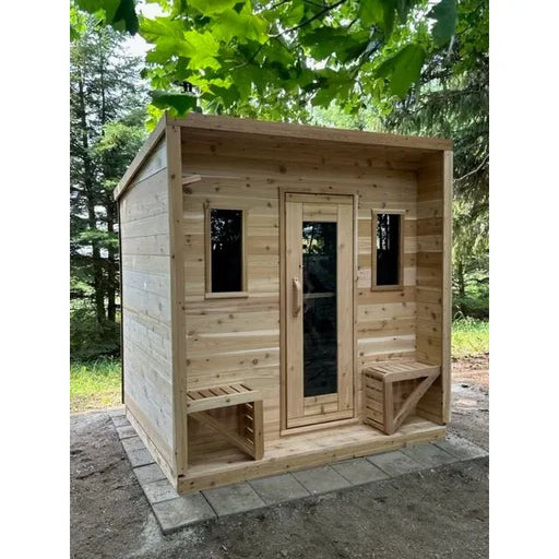 True North Cabin Outdoor Sauna - Red Cedar - Sauna Super